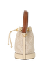 Mini T Monogram Bucket Bag, bottom view